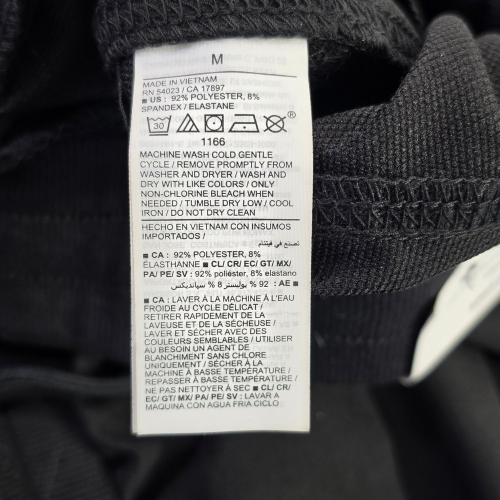 Old Navy StretchTech Joggers Mens Medium Black Water Repellent Stash Pocket NWT - Picture 5 of 12